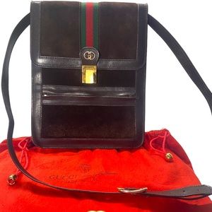 ♥️♣️♥️BEAUTIFUL BAG CROSSBODY GUCCI SHERRY AUTH ♣️♥️♣️
